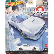 Hot Wheels Premium Mazda Rx7 Pandem Ronin Run Car Culture Color Blanco