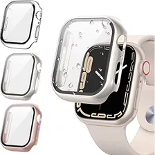 [paquete De 3] Protector De Pantalla Y Funda Watch Seri...