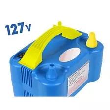 Inflador Compressor De Baloes 2 Bicos - 127v - Azul 220v