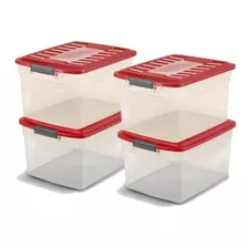 Caja Plastica Col Box 15 Lts X4 Unidades Colombraro