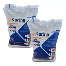 Compressas De Gazes 13 Fios C/500 Karina Kit C/ 2 Pct