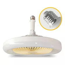 Ventilador De Teto Led E27 Controle Remoto Silencioso