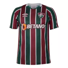 Camisa Fluminense 2024 Umbro Original Tricolor - Masculina