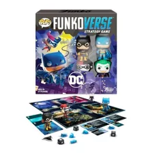 Dc Funkoverse Juego De Mesa Funko Pop En Español 4 Jugadores