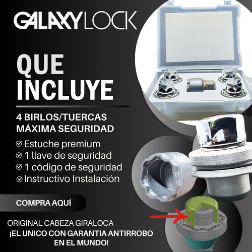 Foto 6 de 382m Birlos De Seguridad Galaxilock Toyota Yaris Hatchback 2 382m Birlos De Seguridad Galaxilock Toyota Yaris Hatchback 2 Foto 6