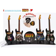 Instrumentos Guitarras Kiss Mini De Colección