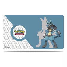 Playmat Mousepad Para Cartas Pokemon Lucario (tapete Juego)