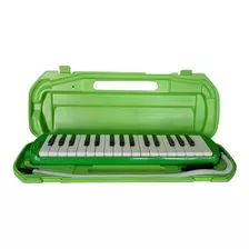 Melodica 32 Teclas Color Verde Jendrix Me-32kgr