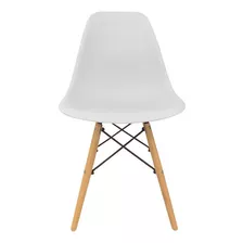 Silla De Comedor Desillas Eames, Estructura Color Blanco, 1 Unidad