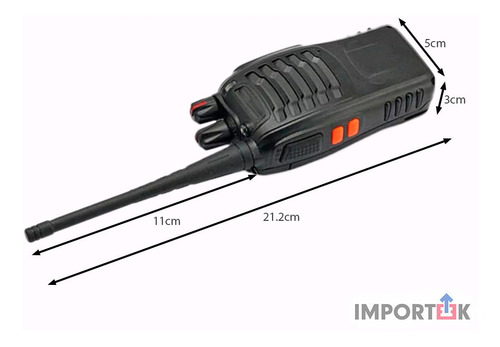 6pz Radio Comunicacion Profesional Largo Alcance 2 Vias Foto 10