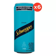 Schweppes Pomelo Lata 310ml Pack X 6 Unidades