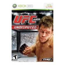 Jogo Xbox 360 Ufc 2009 Undisputed Fisico Original