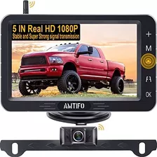 Wireless Backup Camera For Truck Car Hd 1080p Bluetooth Rear