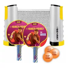 Combo Ping Pong Sensei 3 Estrellas Full Pack | Favio Sport