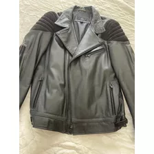 Campera De Cuero Hugo Boss, Sin Uso, Excelente Estado