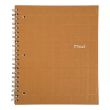 Mead - Cuaderno Espiral, 1 Asignatura, Papel Con Reglas, 80