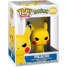 Figura De Accion Pikachu 598 Pokémon Nintendo Funko Pop 