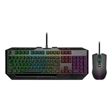 Kit Teclado E Mouse Gamer Cooler Master Sgb3000 Rgb Sensor Ó