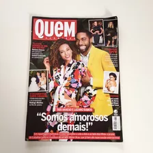 Revista Quem Taís Araújo Lázaro Ramos Pâmela Tomé Demi A833