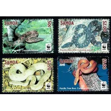 Fauna - Wwf - Samoa 2015 - Serie Mint (sin Marco Blanco)