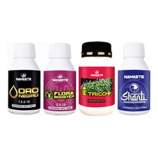 Kit Namaste Oro Negro + Flora Booster + Shanti + Trico Chico