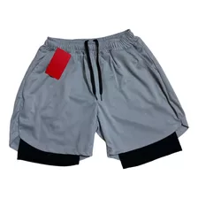 Short Deportivo Licra Hombre Gym Ejercicio