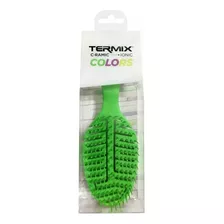 Termix Cepillo C-ramic Ionic Desenredar Serie Colors Color Verde