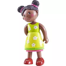 Haba Little Friends Naomi - Figura De Muñeca Afroamericana B
