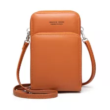 Bolso Porta Celular Y Documentos Para Mujer Fino