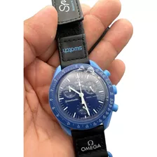 Reloj Premium Mision To Neptune Caja Y Certificados Swatch