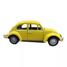 Miniatura Fusca Ano 1967 Cor Amarelo Rodas Originas
