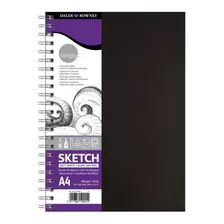 Sketch Book Daler Rowney Simply A4 100g/m2 54fl Espiral 