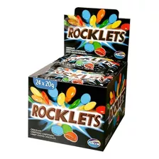 Rocklets Lentejas De Chocolate Arcor 20gr X24 Unidades