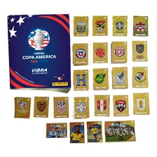 Álbum Blando Copa América Usa 2024+50 Láminas Panini 