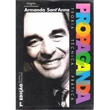 Livro Propaganda / Teoria Tecnica Pratica - Armando Santanna [1995]