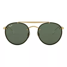 Lente De Sol Ray-ban 0rb3614n Blaze Round Doublebridge