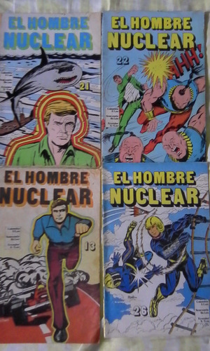El Hombre Nuclear. Comics Antiguos En Fisico, Kaliman