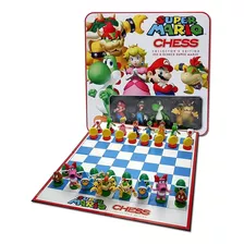 Ajedrez Super Mario Bros Chess Grande Juego De Mesa Princesa