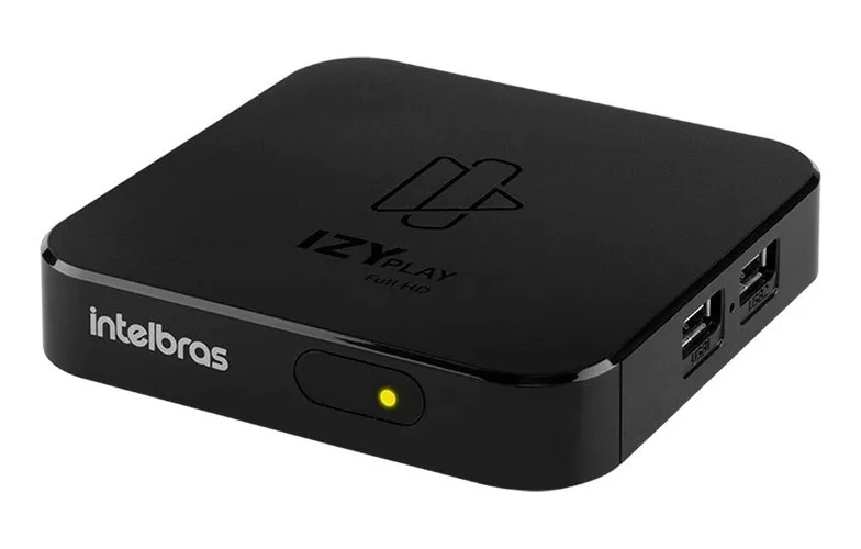 Smart Box Android Tv Izy Play Intelbras Conversor Smart Tv