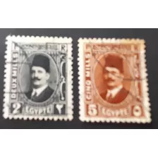 Sello Postal - Egipto - Serie Basica Rey Fuid 1927