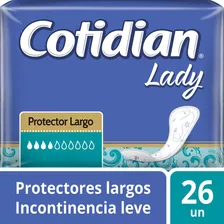 Protector Diario Cotidian Lady Largos 26 Un