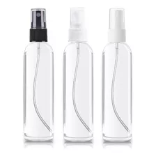 20 Frasco Pet 200ml Cilíndrico Válvula Spray Para Perfumes