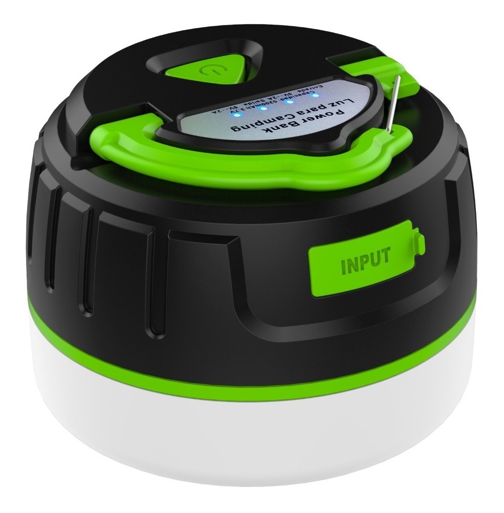 NS-LIC5 LINTERNA RECARGABLE CON POWER BANK 5200MAH