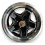 Rines 17x7 Deportivos Para Vocho 4/130 Vw Sedan Logo Silver