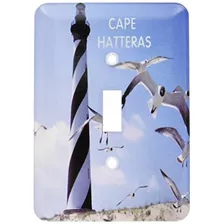 Faro De Cabo Hatteras Carolina Del Norte Aves Volando, ...