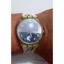Reloj Vintage Swatch Swiss Space 3d Único Y Raro Reloj Retro