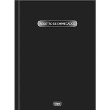 Livro Registro De Empregados Capa Dura - 100 Folhas