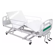 Cama Hospitalar Geriátrica Com Elevação De Altura Mod Slx