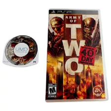 Army Of Two 40 Days Na Caixa Completo Para Psp Mídia Física