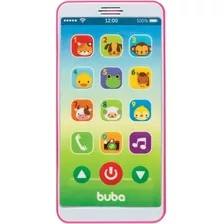 Celular Infantil Telefone Baby Phone Rosa- Buba